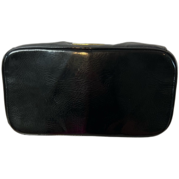 Betsey Johnson Satchel/Shoulder Bag Black Multi Colored Stones - Picture 9 of 16